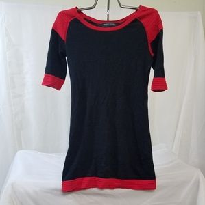 Jonathan Saunders Black and Red Dress